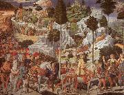 Procession of the Magus Gaspar Benozzo Gozzoli